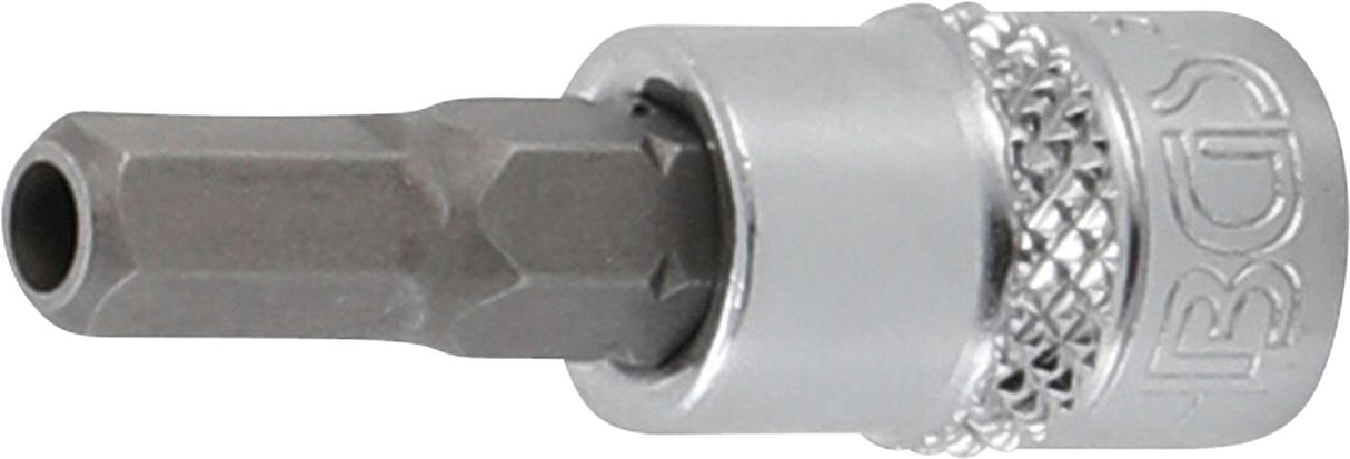 BIT SOCKET SET | 6.3 MM (1/4") DRIVE | INTERNAL HEXAGON TAMPERPROOF 2 - 7 MM | 8 PCS. (5156)