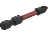 IMPACT SCREWDRIVER BITS 1/4 50MM PH2 2PC (YT-78041)
