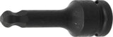 IMPACT BIT SOCKET | LENGTH 75 MM | 12.5 MM (1/2") DRIVE | INTERNAL HEXAGON WITH BALL HEAD 10 MM (5488-10)