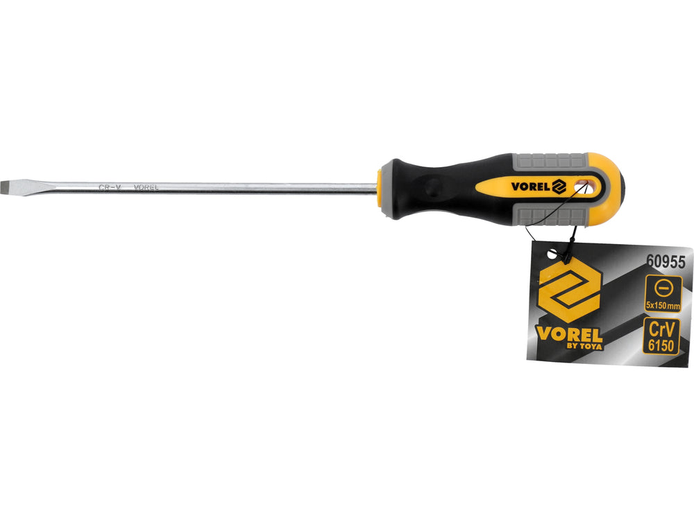 SLOTTED SCREWDRIVER 5X150MM (60955)