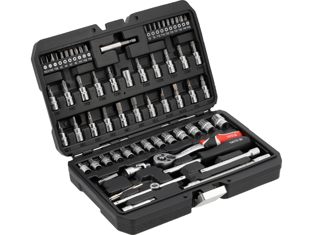 TOOL SET 1/4" 68PCS (YT-14502)
