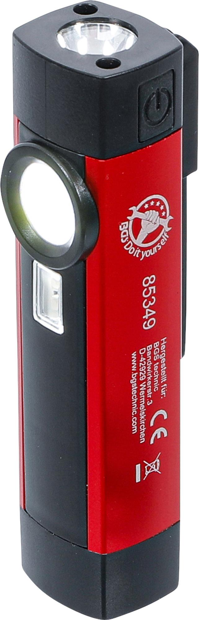 COB LED / UV-ALUMINUM HANDHELD LAMP | 1 W (85349)