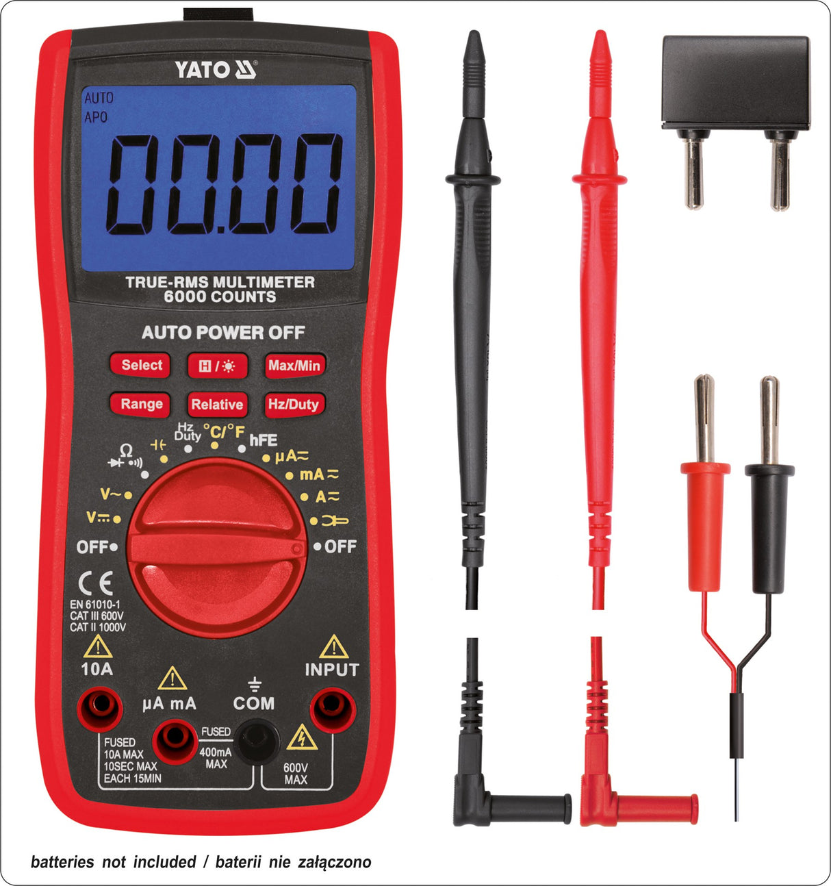DIGITAL MULTIMETER WITH TRUE RMS (YT-73085)