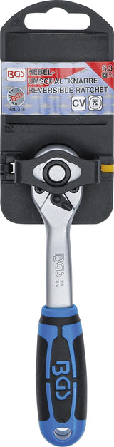 REVERSIBLE RATCHET | FINE TOOTH | 6.3 MM (1/4") (318)