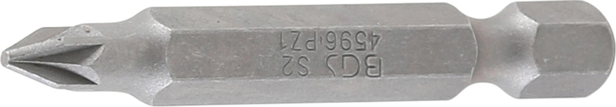 BIT | LENGTH 50 MM | 6.3 MM (1/4") DRIVE | CROSS SLOT PZ1 (4596)