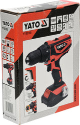 DRILL DRIVER 18V 40NM - 2AH (YT-82780)