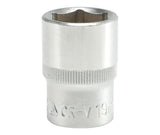 SOCKET 19MM 1/2" 6PT CV REGULAR (YT-1212)