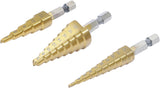 HSS STEP DRILL SET | 3 - 20 MM | 3 PCS. (1616)