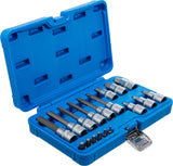 BIT SOCKET SET | 6.3 MM (1/4") / 12.5 MM (1/2") DRIVE | INTERNAL HEXAGON | 18 PCS. (5171)