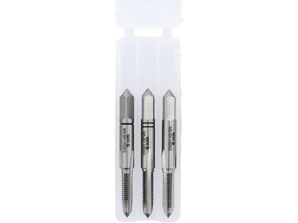 HAND TAP M5 / 3PCS HSS M2 (YT-2932)