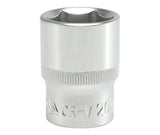 SOCKET 20MM 1/2" 6PT CV REGULAR (YT-1213)
