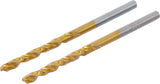 TWIST DRILL | HSS-G | TITANIUM-NITRATED | 3.0 MM | 2 PCS. (2040-3)