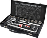 SOCKET SET 25PCS  1/2" (YT-12671)