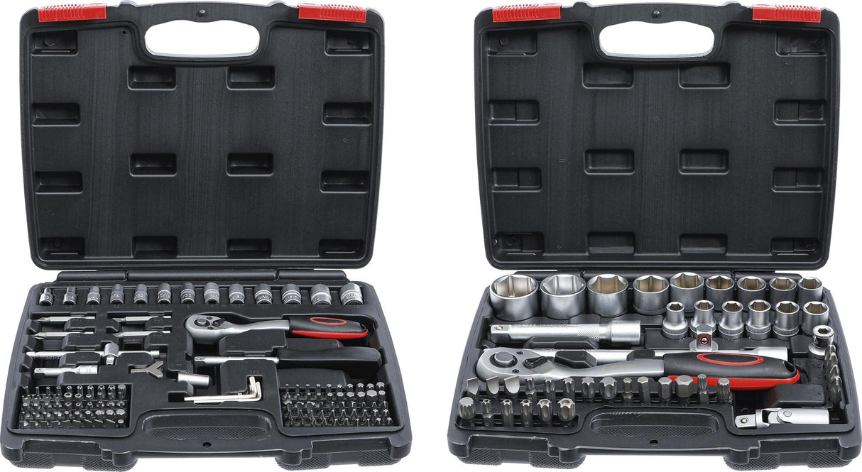 SOCKET SET | 6.3 MM (1/4") / 12.5 MM (1/2") DRIVE | INCH SIZES | 174 PCS. (9192)