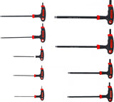 T-HANDLE L-TYPE WRENCH SET | INTERNAL HEXAGON | 2 - 10 MM | 9 PCS. (7882)