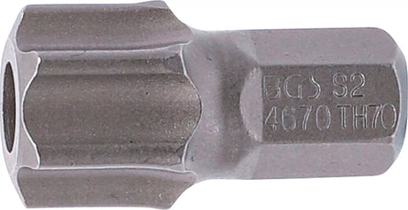Ruuvikärki | pituus 30 mm | 10 mm (3/8") hylsy | T-Star turvasarja (Torx) T70 (4670)
