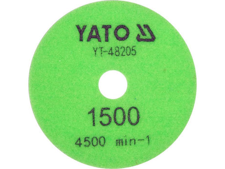 DIAMOND POLISHING DISC 100MM GR.1500 (YT-48205)