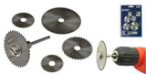 CUTTING DISC SET | HSS | Φ22 Φ25 Φ32 Φ35 Φ44 MM | 6 PCS. (SK2561)