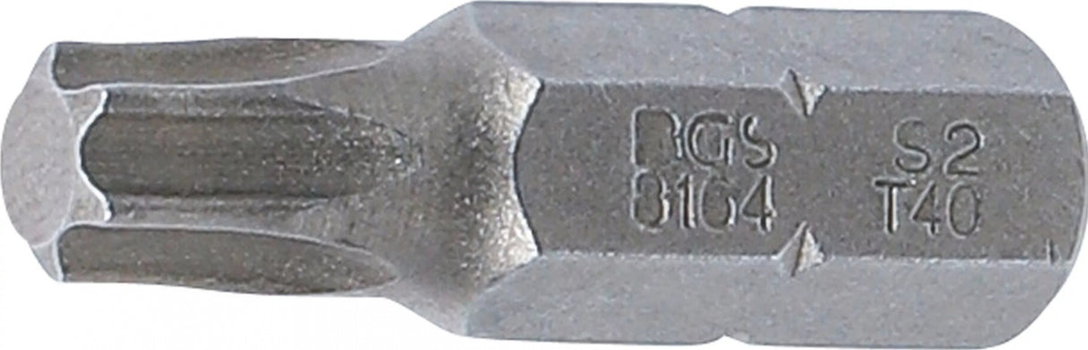 BIT | LENGTH 30 MM | 8 MM (5/16") DRIVE | T-STAR (FOR TORX) T40 (8164)