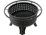 STEEL FIRE PIT 80 X 80 X 61CM (99915)
