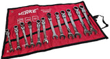 RATCHET WRENCH SET | FLEX HEAD | 8-19 MM | 12 PCS. (H00403)