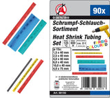 SHRINK TUBE ASSORTMENT | COLOURED | 90 PCS. (88150)