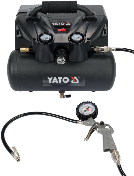 AIR COMPRESSOR 36V 6L 8 BAR - 2X 3AH (YT-23241)