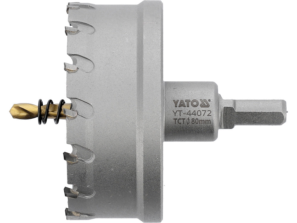 TCT HOLE SAW FOR METAL 80MM (YT-44072)