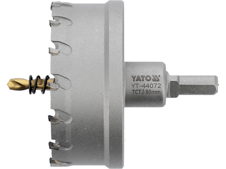 TCT HOLE SAW FOR METAL 80MM (YT-44072)