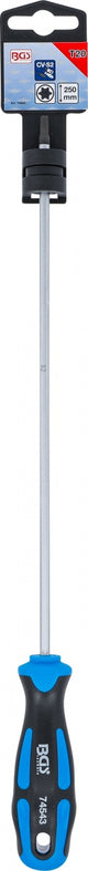 SCREWDRIVER | T-STAR (FOR TORX) T20 | BLADE LENGTH 250 MM (74543B)