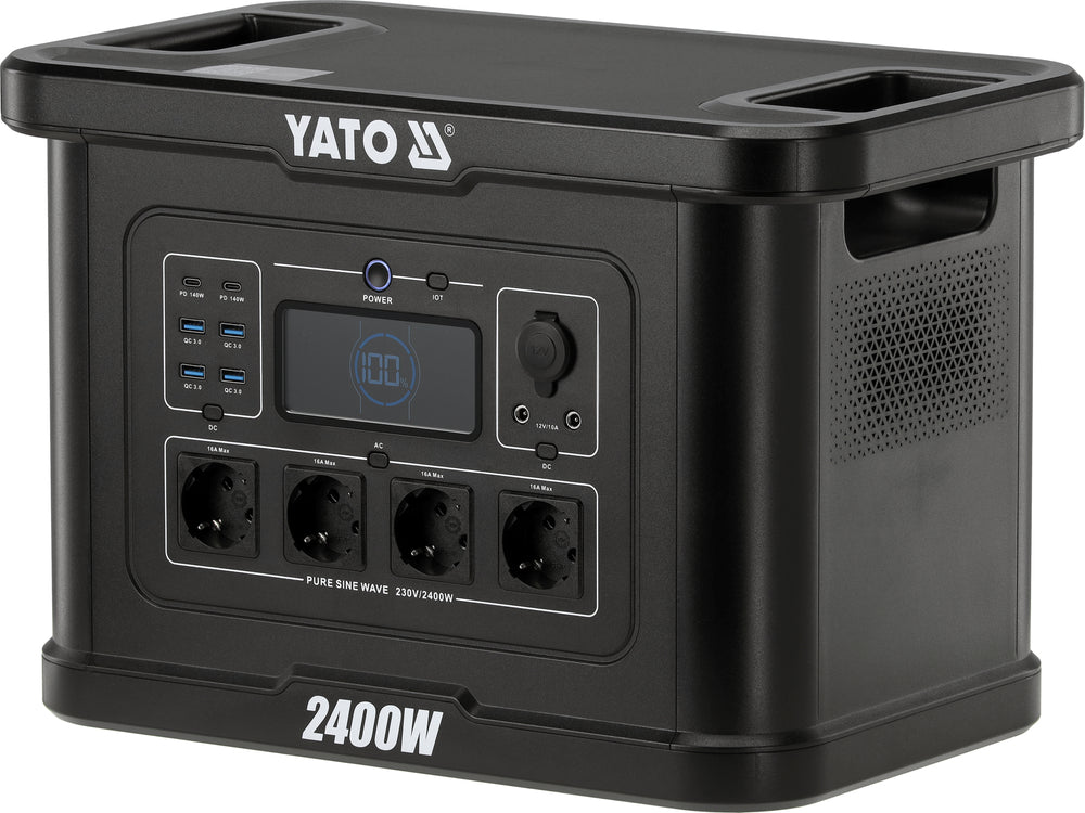 PORTABLE BATTERY STATION 2400W, 2232WH (YT-83095)
