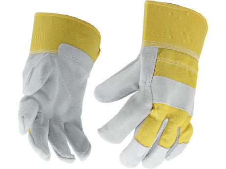 COW SPLIT LEATHER GLOVES S. 10 (74005)