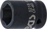 IMPACT SOCKET, HEXAGON | 12.5 MM (1/2") DRIVE | 18 MM (5218)