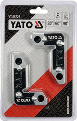 MAGNETIC WELDING HOLDERS SET 2PCS 25KG (YT-08722)