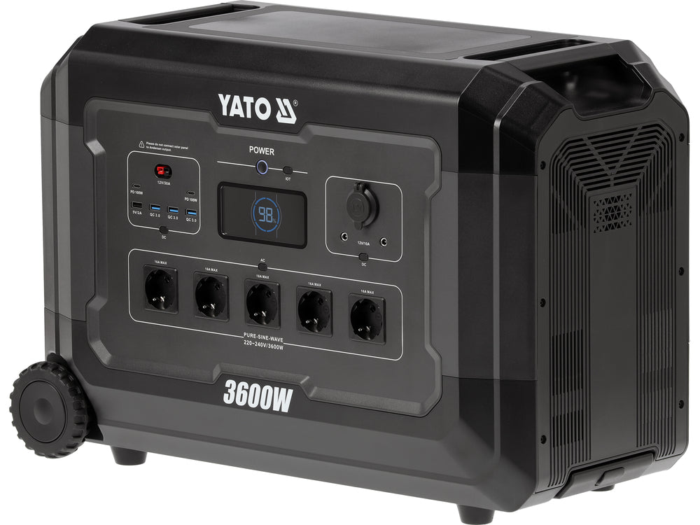PORTABLE BATTERY STATION 3600W, 3072WH (YT-83096)
