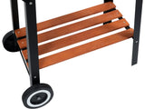 CHARCOAL GRILL W/ SHELF GRATE 48X26.5CM (99907)