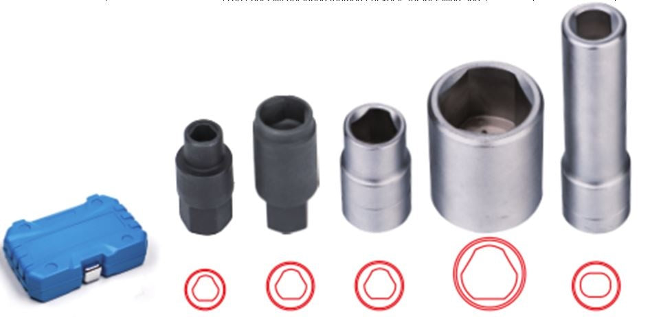 SOCKET SET FOR BOSCH DISTRIBUTOR INJECTION PUMPS | 5 PCS. (SK1146)