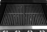 GAS BBQ GRILL YOKATE 4+1 STAINLESS STEEL 17,5KW (YG-20013)
