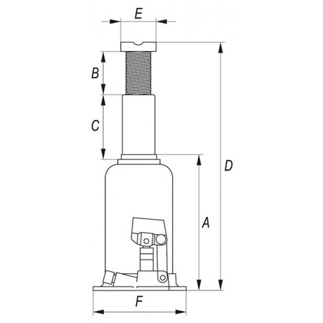 BOTTLE JACK 30T (YT-1709)