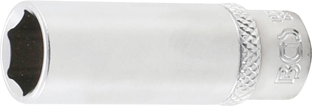 SOCKET, HEXAGON, DEEP | 6.3 MM (1/4") DRIVE | 12 MM (10512)