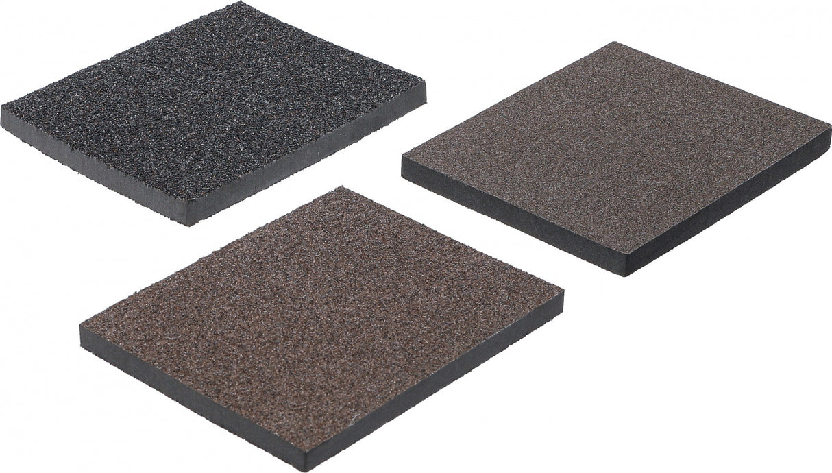 ABRASIVE SPONGE SET | K 46, 80, 120 | 3 PCS. (80821)