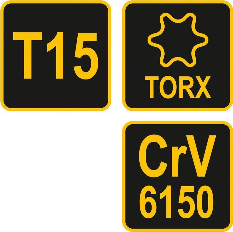T-HANDLE TORX KEY T15 (56631)