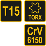 T-HANDLE TORX KEY T15 (56631)