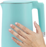 EL. KETTLE 1,5L TURQUESE, COOL TOUCH (68208)