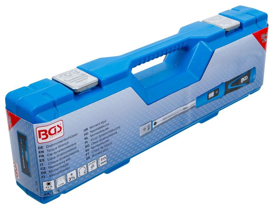 TORQUE WRENCH | 10 - 50 NM | 9 X 12 MM (7528)