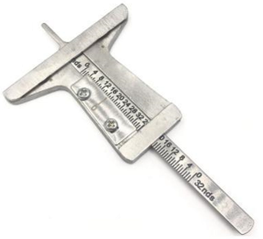 TIRE TREAD DEPTH GAUGE | STAINLESS STEEL | 0-50 MM (TG001)
