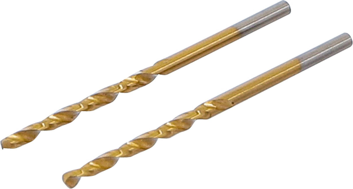 TWIST DRILL | HSS-G | TITANIUM-NITRATED | 2.5 MM | 2 PCS. (2040-2.5)