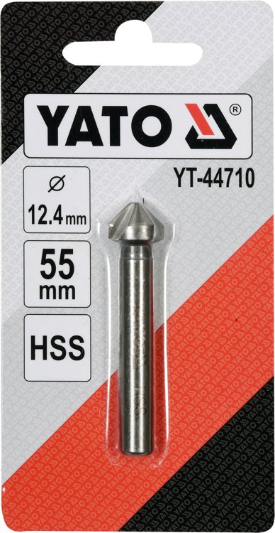 CONE DRILL BIT/CUTTER | HSS 12.4 MM/55 MM (YT-44710)