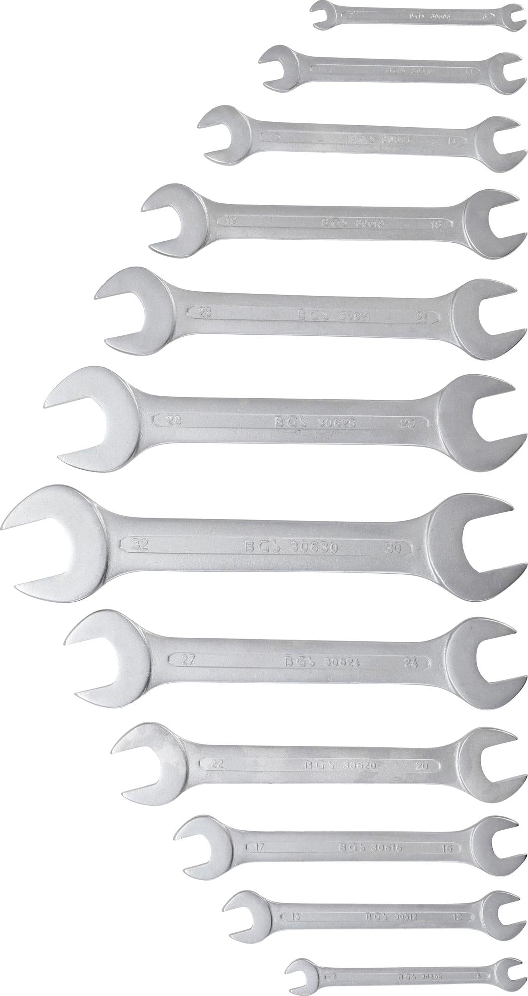 DOUBLE OPEN END SPANNER SET | 6 - 32 MM | 12 PCS. (30601)