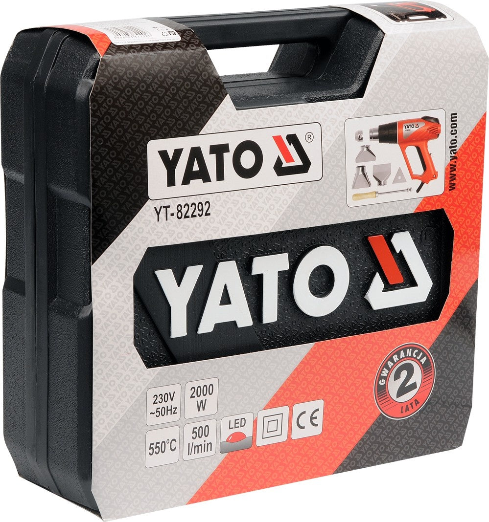 HOT AIR GUN 2000W W. ACCESSORIES LED (YT-82292)